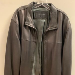 Andrew Marc Black Leather jacket